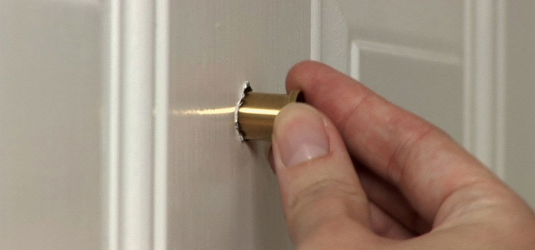 peephole door repair in Palm Coast